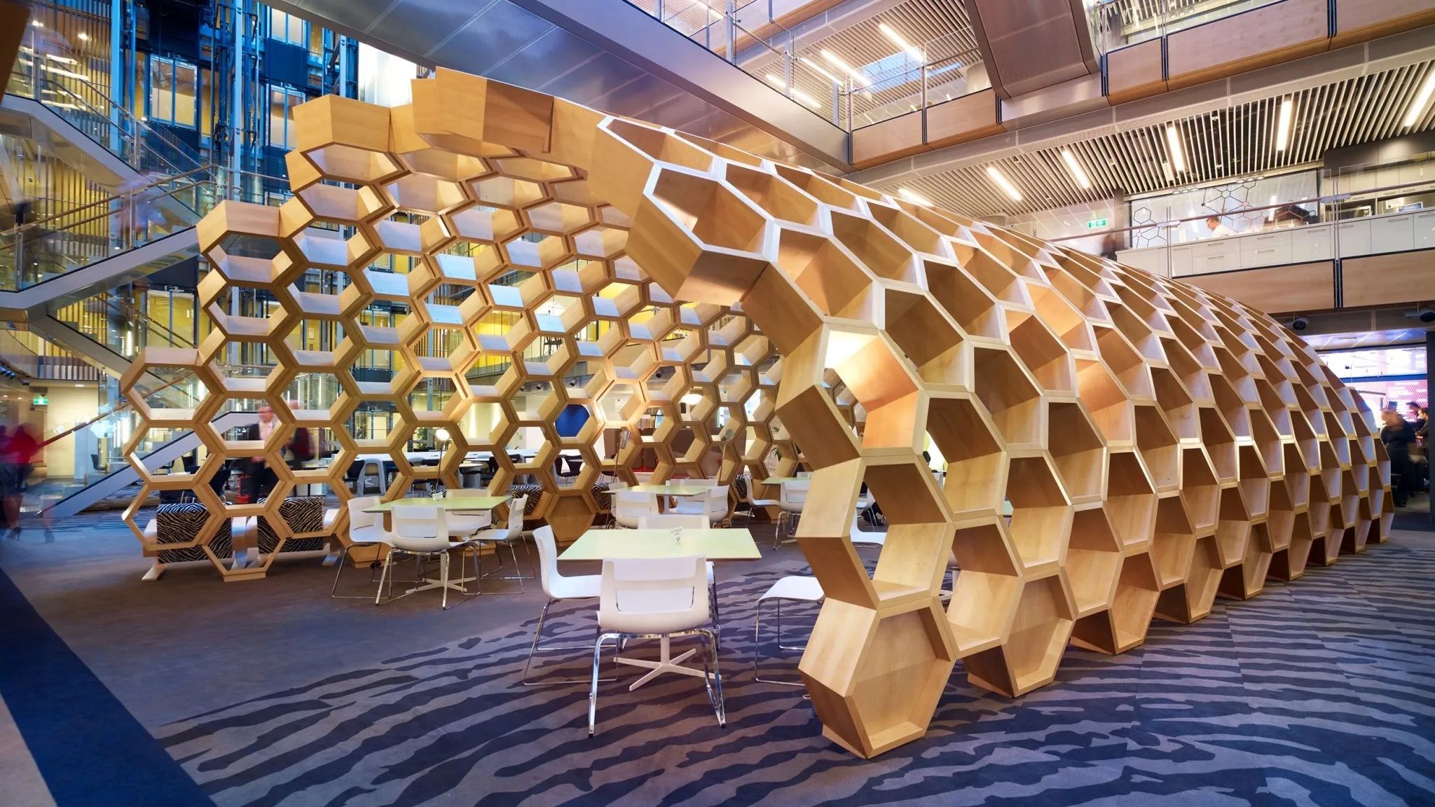 CBA - The Hive is a flexible workspace developed by EGO Design Group