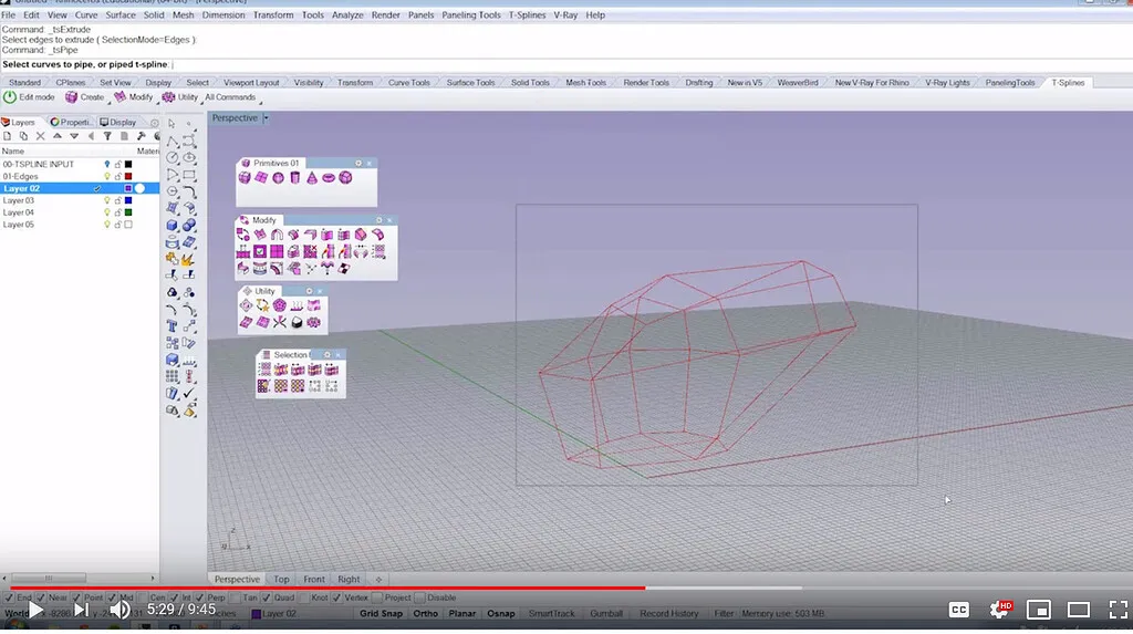 Creating smooth meshes from pipes, like tsPipe had in T-Splines?