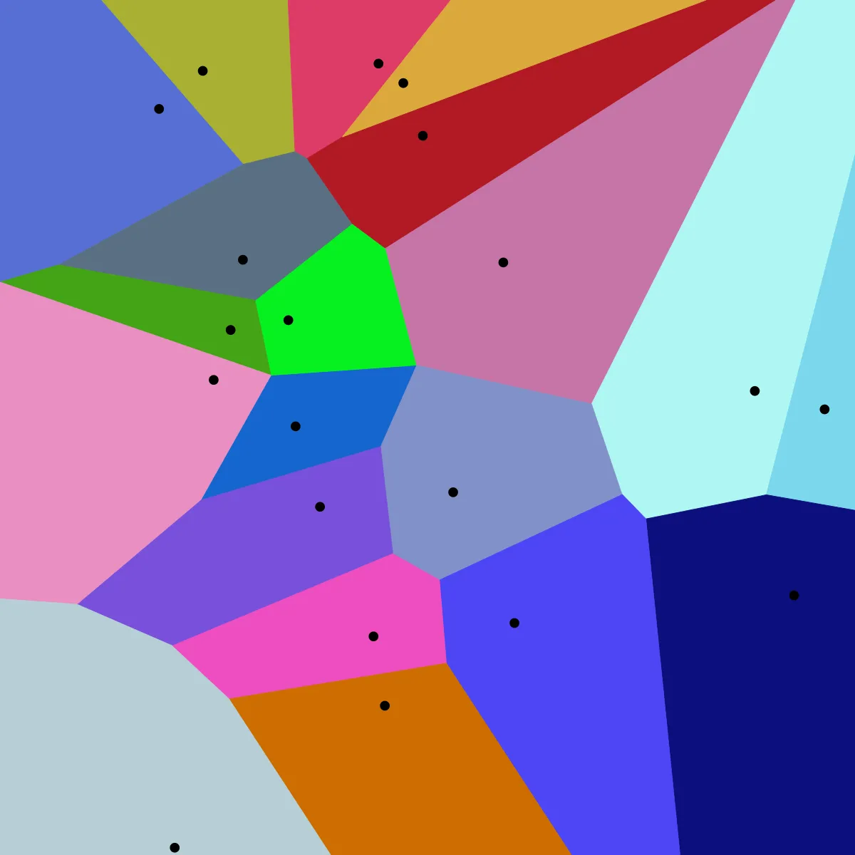 Voronoi diagram - Wikipedia