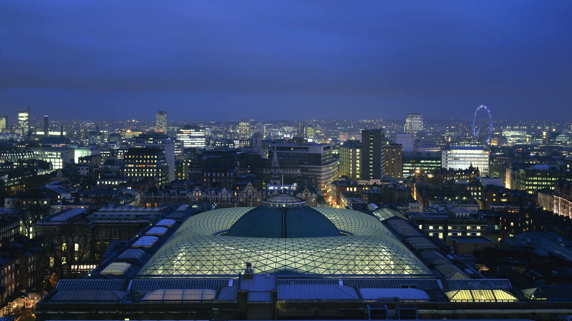 Great Court at the British Museum designed by Foster + Partners. London, England.