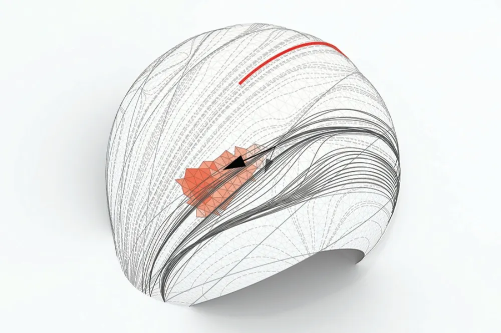 Agent-based design tool negotiating design parameters to determine fiber laying paths