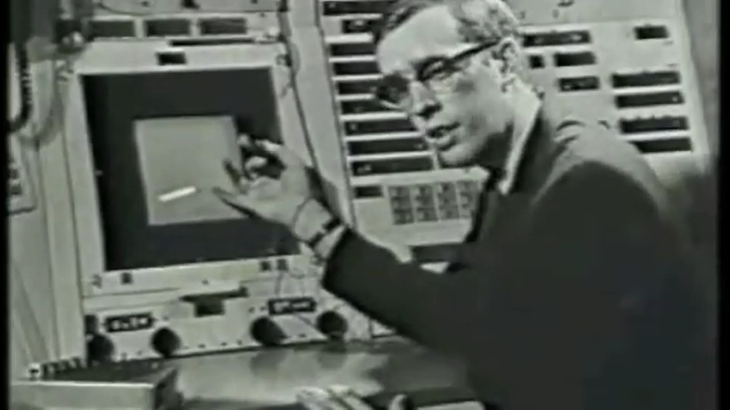 CAD software developed by Ivan Sutherland in his 1963 thesis at MIT's Lincoln Labs, "Sketchpad, A Man-Machine Graphical Communication System"