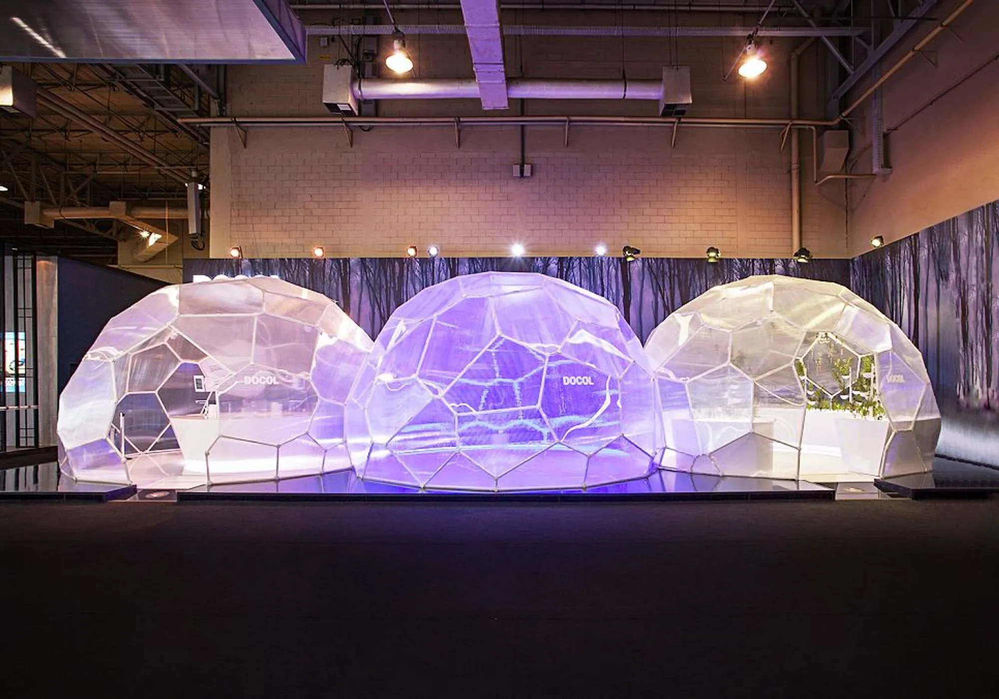 O3 Pavilion developed by Atelier Marko Brajovic for Expo Revestir 2017 in São Paulo, Brazil.