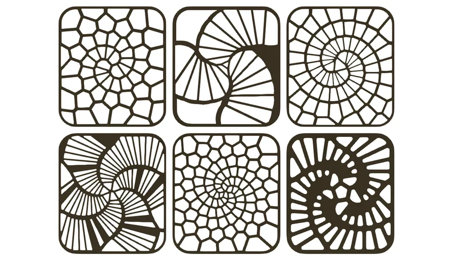 Fibonacci + Voronoi concepts