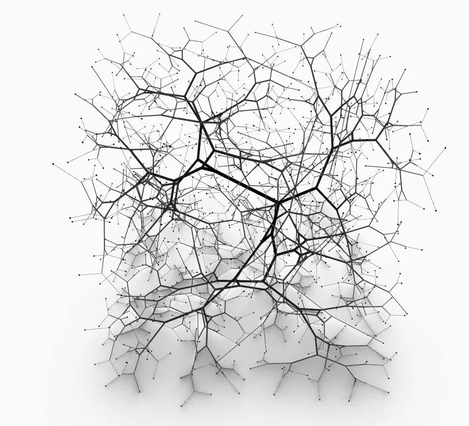 Minimal path networks