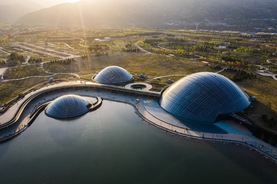 Taiyuan Botanical Garden Domes
