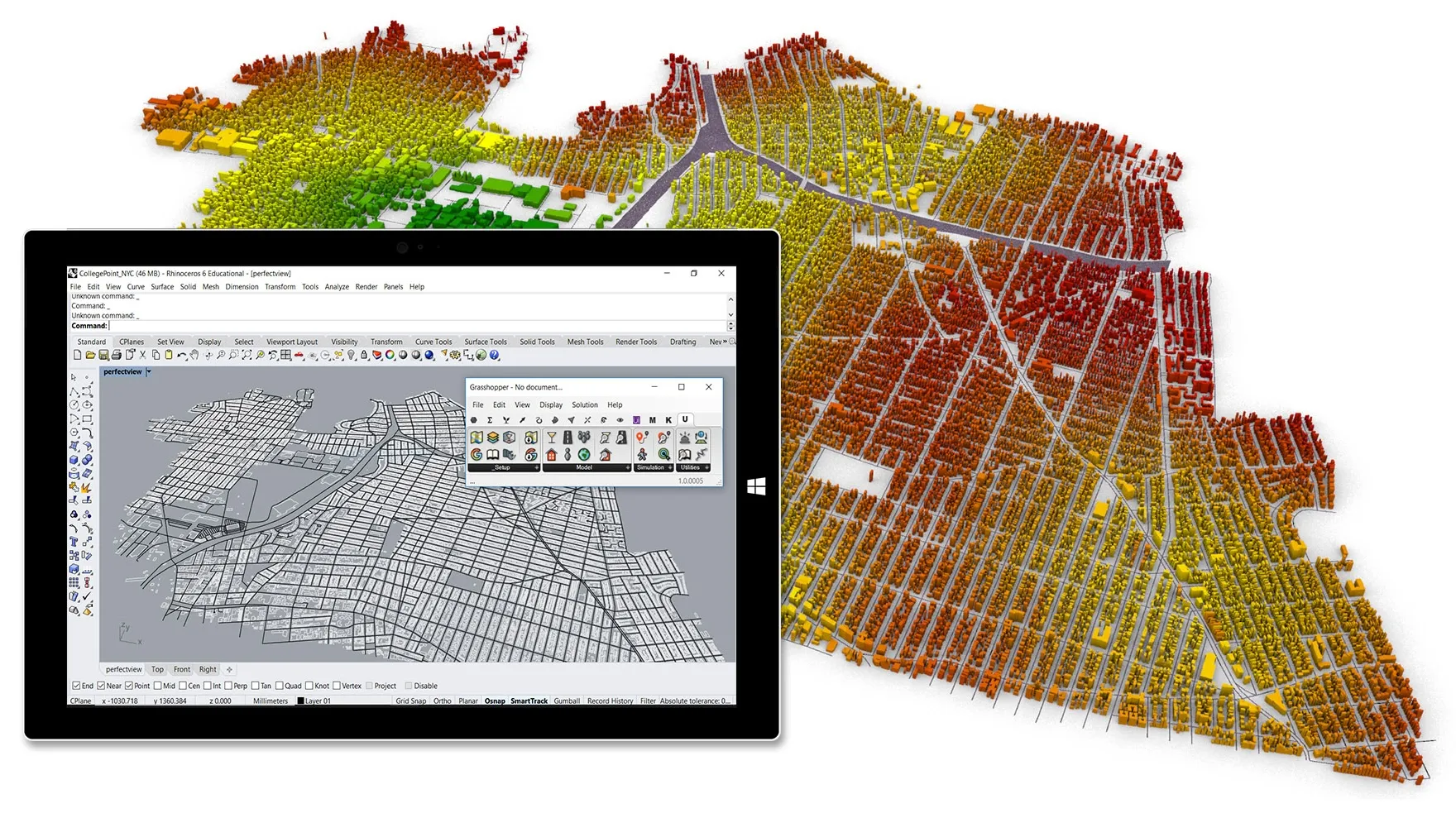 How to import shapefiles into Grasshopper using Urbano